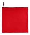 02936 Atoll 100 SOL'S Atoll 100 Microfibre Bath Sheet Red colour image